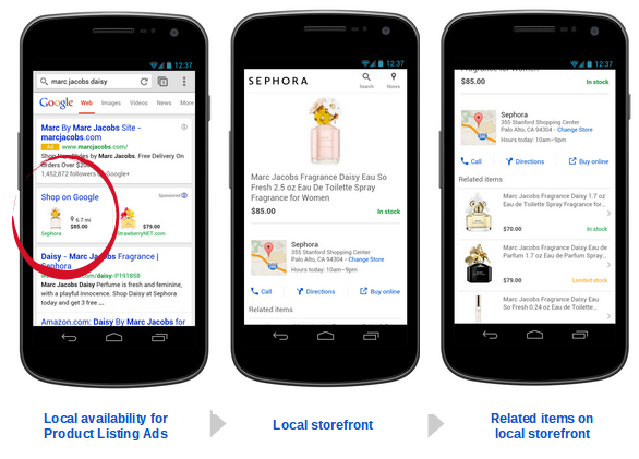  local availability for Product Listing Ads 